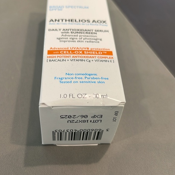La Roche-Posay Anthelios AOX Daily Antioxidant Serum SPF 50 30ml NIB - Picture 3 of 5